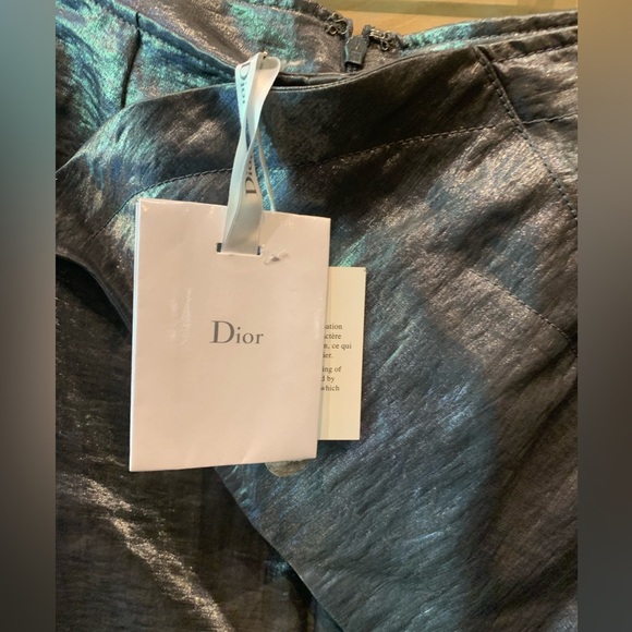 Dior Shimmery Silver Skirt - Picture 2 of 5